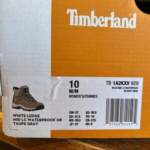 Timberland Women's Boots - Taupe and Gray